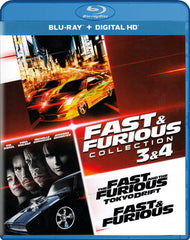 Fast And Furious Collection 3 & 4 (Blu-ray + Digital HD) (Blu-ray)
