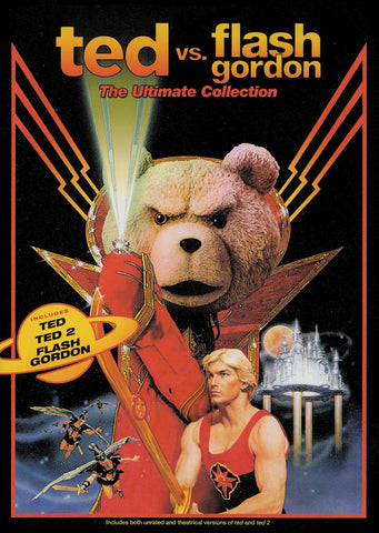 Ted vs. Flash Gordon (The Ultimate Collection) (Ted / Ted 2 / Flash Gordon) DVD Movie