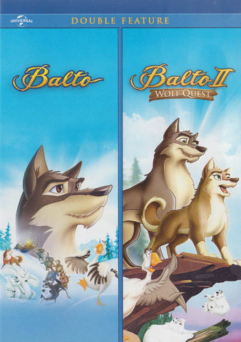 Balto / Balto II: Wolf Quest (Double Feature) DVD Movie
