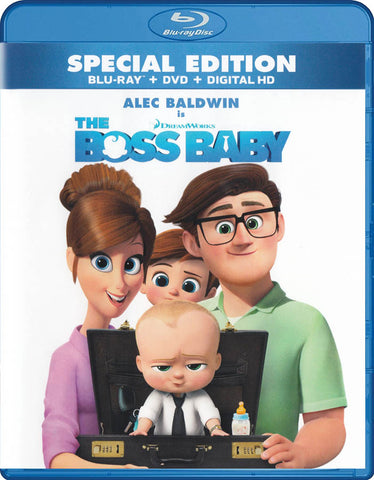 The Boss Baby (Blu-ray + DVD) (Blu-ray) (Special Edition) Blu-Ray Movie
