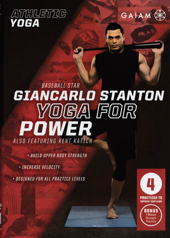 Athletic Yoga : Yoga For Power With Giancarlo Stanton (Gaiam ) DVD Movie