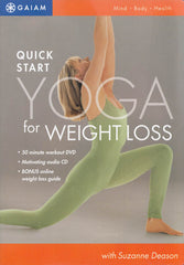Quick Start Yoga For Weight Loss (Suzanne Deason) (Orange Cover)