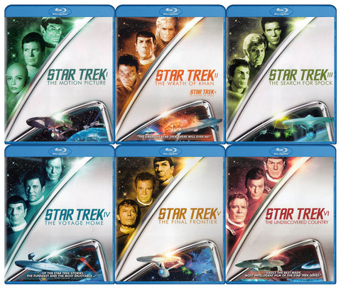 Star Trek Collection 1-6 (6-Pack) (Blu-ray) BLU-RAY Movie