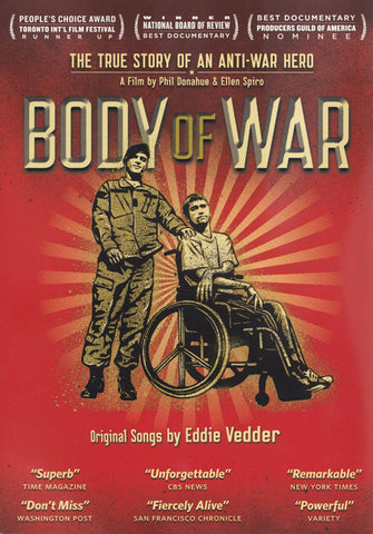 Body Of War - The True Story Of An Anti-War Hero DVD Movie