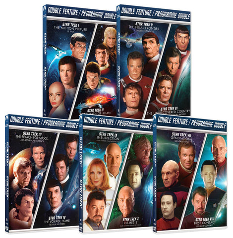 Star Trek Collection 1-10 (5-Pack) (Boxset) DVD Movie