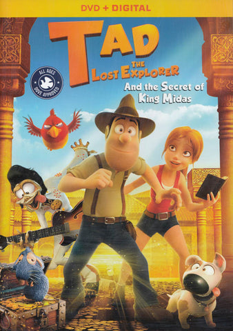 Tad, The Lost Explorer and the Secret of King Midas (DVD + Digital) DVD Movie