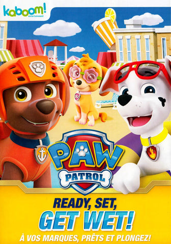 PAW Patrol - Ready, Set, Get Wet (Bilingual) DVD Movie