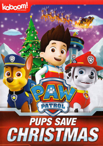 Paw Patrol - Pups Save Christmas DVD Movie