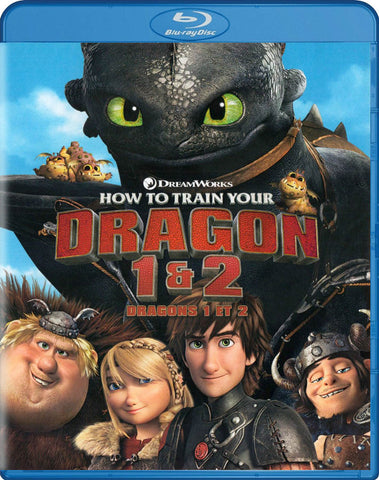 How To Train Your Dragon 1 & 2 (Double Feature) (Blu-ray) (Bilingual) BLU-RAY Movie