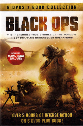 Black Ops : 6 DVD'S And Book Collection (Boxset) DVD Movie