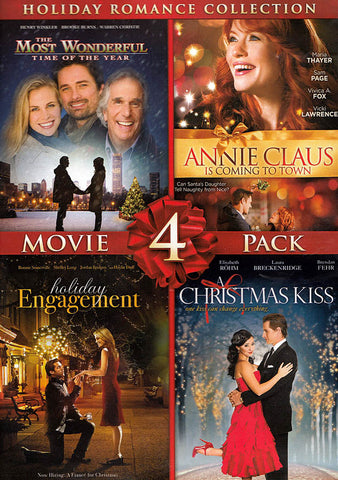 Holiday Romance Collection (Most Wonderful Time Of The Year .... A Christmas Kiss) [Movie 4-Pack] DVD Movie