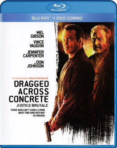 Dragged Across Concrete (Blu-ray + DVD Combo) (Blu-ray) (Bilingual) Blu-Ray Movie