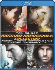 Mission: Impossible Collection (1-4 Movies) (Blu-ray) (Bilingual)