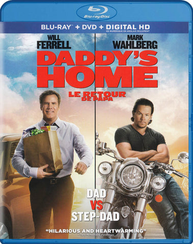 Daddy s Home (Blu-ray + DVD + Digital HD) (Blu-ray) (Bilingual) BLU-RAY Movie