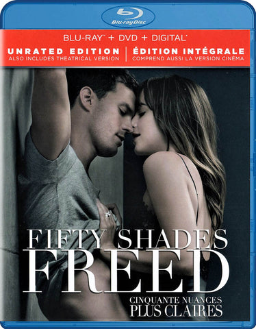 Fifty Shades Freed (Blu-ray + DVD + Digital) (Blu-ray) (Unrated Edition) (Bilingual) BLU-RAY Movie