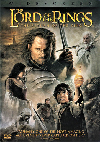 The Lord of the Rings - The Return of the King (Widescreen Edition) (New Line) DVD Movie