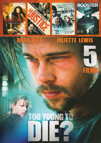 Coffret DVD 5 films d'action (Trop jeune pour mourir / Séduite / Justice de rue / Corbeau blanc / Booster)