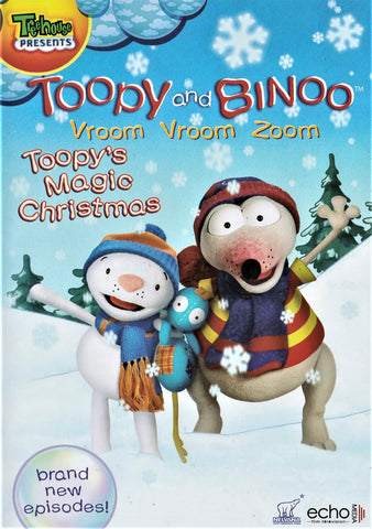 Toopy And Binoo Vroom Vroom Zoom - Toopys Magic Christmas DVD Movie