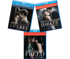 Fifty Shades Of Grey / Fifty Shades Darker / Fifty Shades Freed (Blu-ray) (Boxset) (Bilingual)