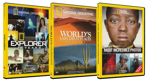 National Geographic Collection Pack (Volume 4) (3-Pack) (Boxset) DVD Movie