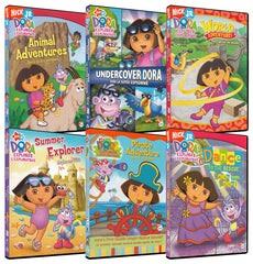Dora the Explorer - Animal Adventures/Undercover Dora ... Pirate Adventure(6-Pack)(Boxset)
