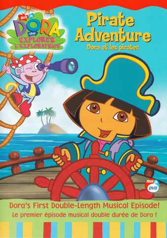 Dora l'exploratrice - Aventure de pirates (film bilingue) DVD