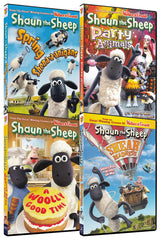 Shaun the Sheep: Party Animals/Spring Shena-a-anigans/Woolly Good Time/Shear Madness(4-Pack)(Boxset)