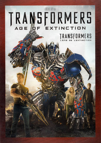 Transformers : Age of Extinction (Red Cover) (Bilingual) DVD Movie