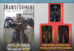 Transformers: Age of Extinction (Blu-ray + DVD + incl. 3-Figurines) (Blu-ray) (Boxset) (Bilingual)