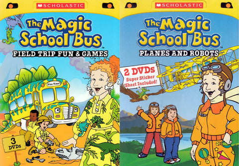 The Magic School Bus (Field Trip Fun & Games / Planes and Robots) (2-Pack) (Boxset) DVD Movie