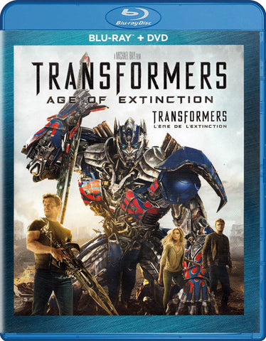 Transformers - Age of Extinction (Blu-ray + DVD) (Blu-ray) (Bilingual) Blu-Ray Movie