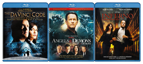 The Da Vinci Code / Angels & Demons / Inferno (3-Pack) (Blu-ray) (Boxset) (Bilingual) Blu-Ray Movie