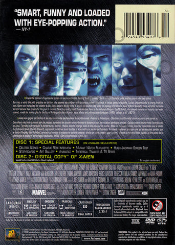 X-Men (Bilingual) DVD Movie