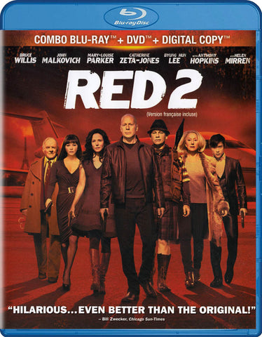 Red 2 (Blu-ray + DVD + Digital Copy) (Blu-ray) (Bilingual) Blu-Ray Movie