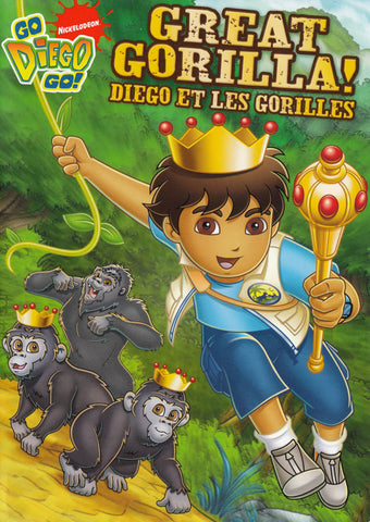 Go Diego Go : Great Gorilla (Bilingual) DVD Movie
