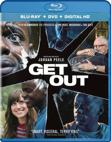 Get Out (Blu-ray + DVD + Digital HD) (Blu-ray) Blu-Ray Movie