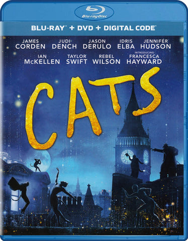 Cats (Blu-ray + DVD + Digital Code) (Blu-ray) BLU-RAY Movie
