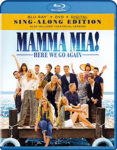 Mamma Mia! : Here We Go Again (Blu-ray + DVD + Digital) (Blu-ray) Blu-Ray Movie