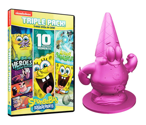 Coffret DVD Bob l'éponge et Gnerd Gnome (Pink Chrome) (3 films)