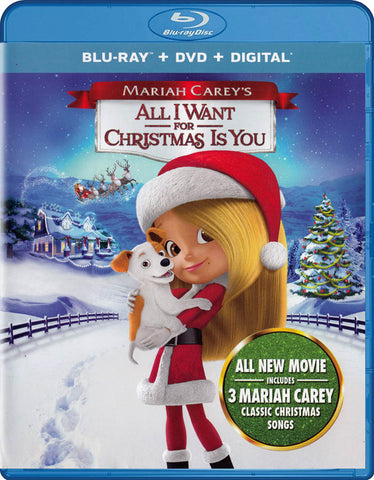 Mariah Carey: All I Want for Christmas Is You (Blu-ray + DVD) (Blu-ray) BLU-RAY Movie
