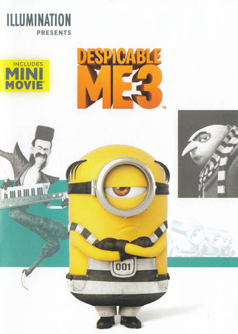 Despicable Me 3 DVD Movie