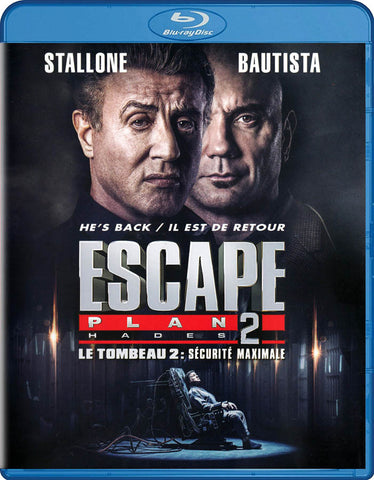 Escape Plan 2 : Hades (Blu-ray) (Bilingual) Blu-Ray Movie