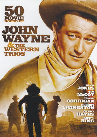John Wayne & The Western Trios - 50 Movie Roundup (Boxset) DVD Movie