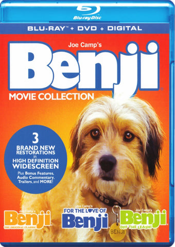 The Benji Collection (Blu-ray + DVD + Digital Combo) (Blu-ray) BLU-RAY Movie