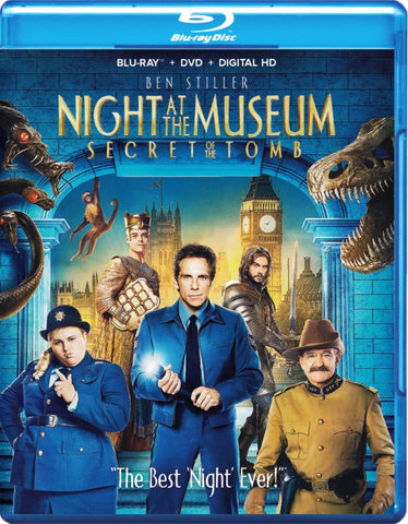 Night At The Museum - Secret Of The Tomb (Blu-ray + DVD + Digital) (Blu-ray) BLU-RAY Movie