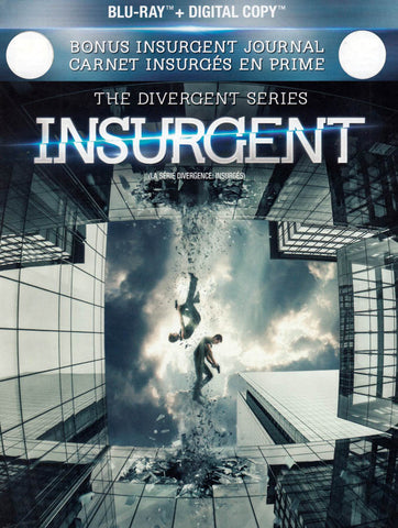 The Divergent Series : Insurgent + Bonus Insurgent journal (Blu ray) (Boxset) (Bilingual) DVD Movie
