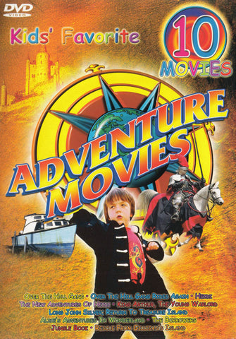 Kids' Favorite Adventure Movies - 10 Movie Pack (Boxset) DVD Movie