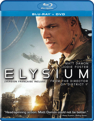 Elysium (Blu-ray + DVD) (Blu-ray) (Bilingue) Film Blu-Ray