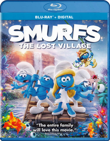 Smurfs : The Lost Village (Blu-ray + Digital) (Blu-ray) BLU-RAY Movie