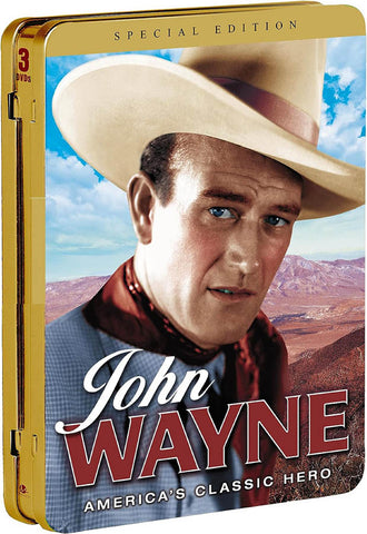 John Wayne - America s Classic Hero : Special Edition (Steelcase) (Boxset) DVD Movie